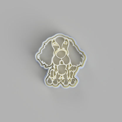 Cavalier King Charles Spaniel Cookie Cutter and Embosser - just-little-luxuries