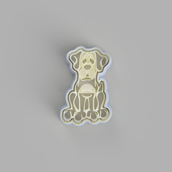 Mastiff Dog cookie cutter - just-little-luxuries