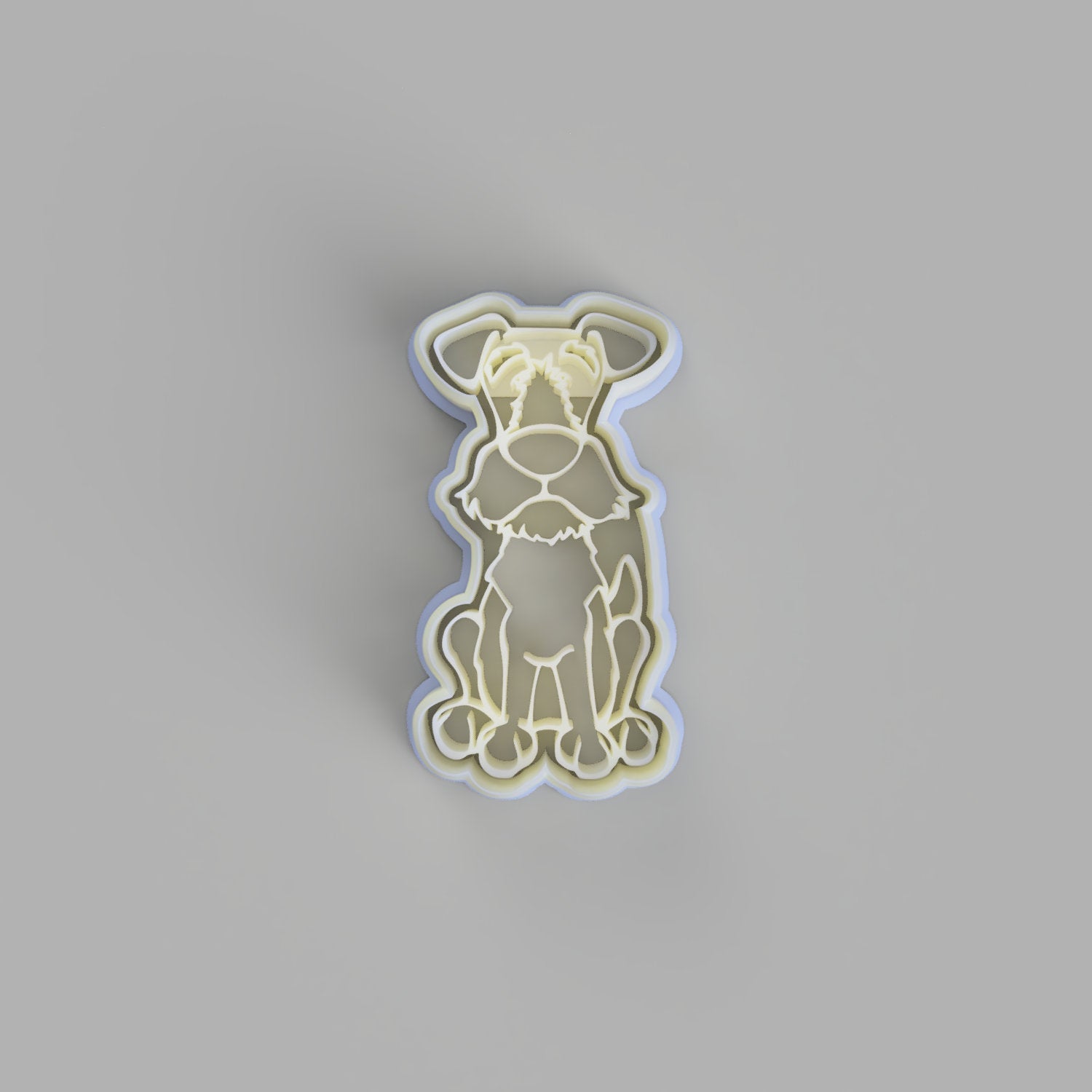 Wire Fox Terrier Cookie Cutter and Embosser - just-little-luxuries