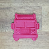 Fire Truck (front) Cookie cutter and embosser - just-little-luxuries