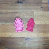 Fire Hydrant Cookie cutter and embosser - just-little-luxuries