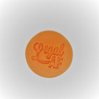 Legal AF- 18th/21st birthday cookie stamp fondant embosser - just-little-luxuries