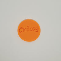 Crickey - Australia Day cookie stamp fondant embosser - just-little-luxuries