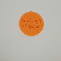 Buckley's Chance - Australia Day cookie stamp fondant embosser - just-little-luxuries