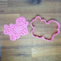 Bride to be Cookie Cutter and Embosser. - just-little-luxuries