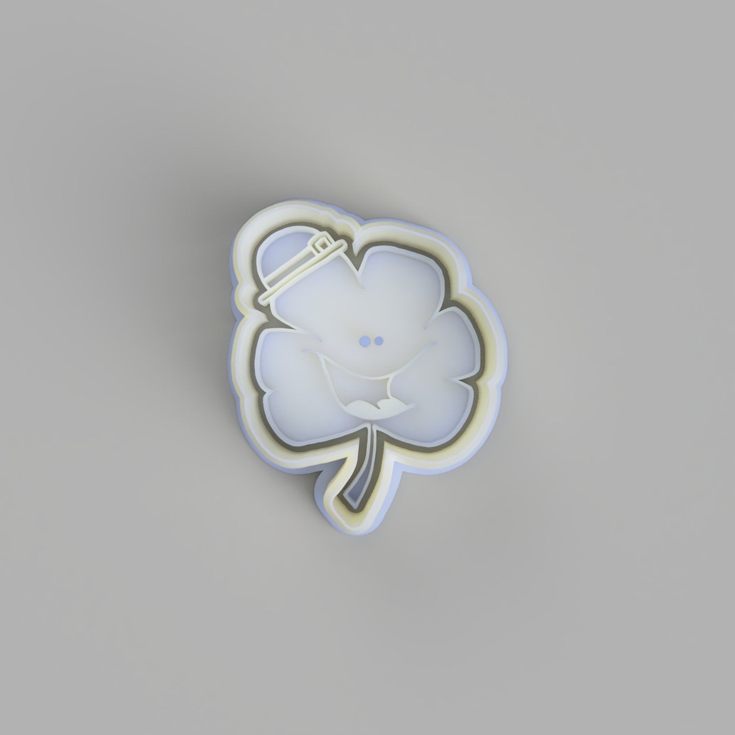 Clover with Hat Cookie Cutter and Embosser - just-little-luxuries