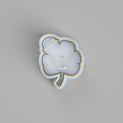 Clover with Hat Cookie Cutter and Embosser - just-little-luxuries