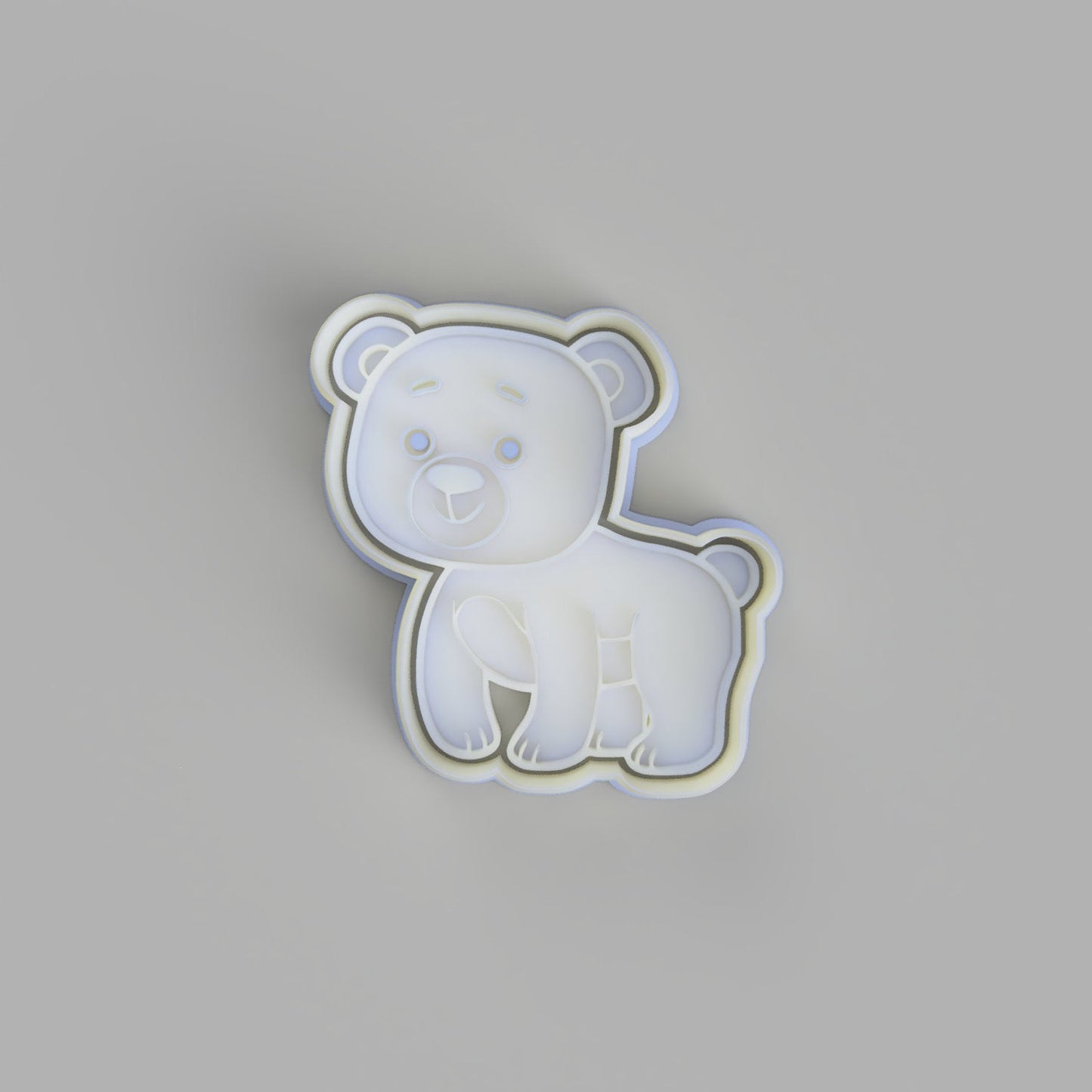 Bear Cookie Cutter and Embosser. - just-little-luxuries