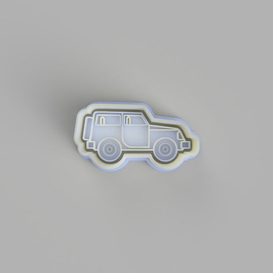 Jeep SUV 4x4 4WD Side (2) Cookie Cutter and Embosser - just-little-luxuries