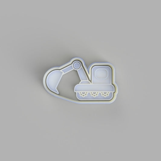 Digger Cookie Cutter and Embosser - just-little-luxuries