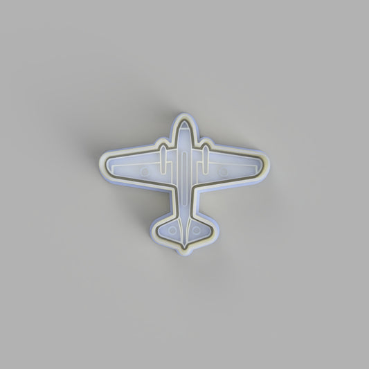 Fighter Jet (4) Cookie Cutter and Embosser - just-little-luxuries