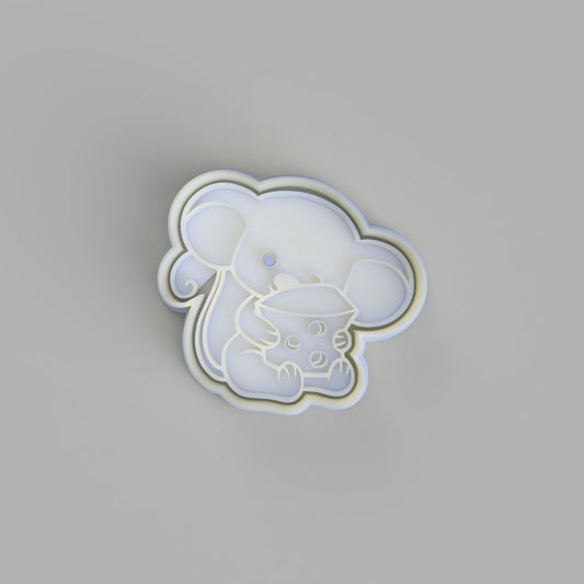 Mouse (1) Cookie Cutter and Embosser. - just-little-luxuries