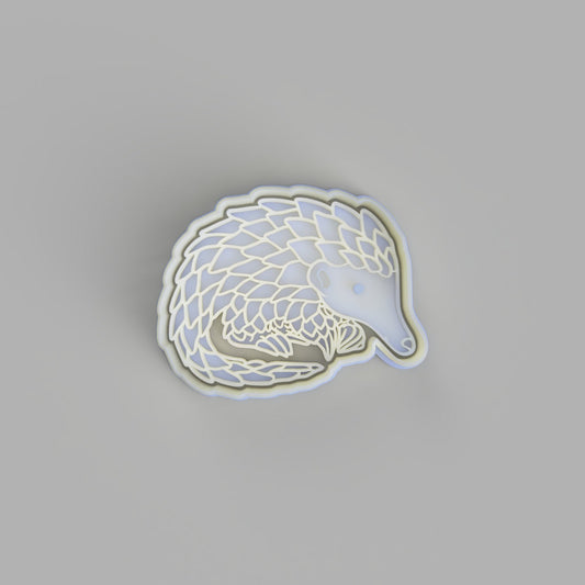 Pangolin Cookie Cutter and Embosser. - just-little-luxuries