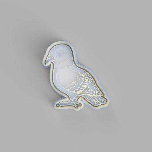 Pigeon Cookie Cutter and Embosser. - just-little-luxuries
