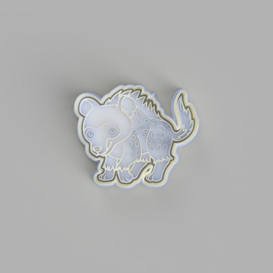 Spotted Hyena Cookie Cutter and Embosser. - just-little-luxuries