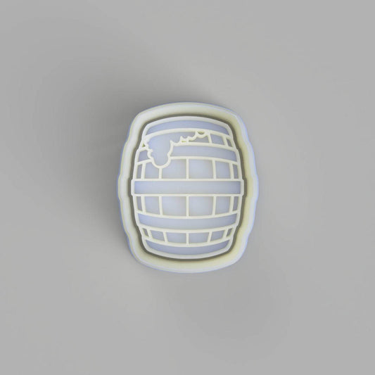 Beer Keg Cookie Cutter and Embosser - just-little-luxuries