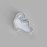 Cat Stretch Cookie Cutter and Embosser. - just-little-luxuries