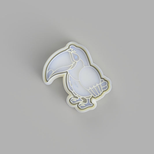 Toucan Cookie Cutter and Embosser. - just-little-luxuries