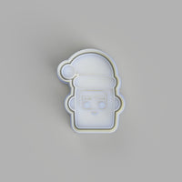 Santa Face Blocky - Christmas Cookie Cutter and Embosser - just-little-luxuries