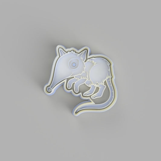 Elephant Shrew Cookie Cutter and Embosser. - just-little-luxuries