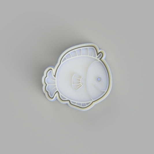 Fish (2) Cookie Cutter and Embosser. - just-little-luxuries