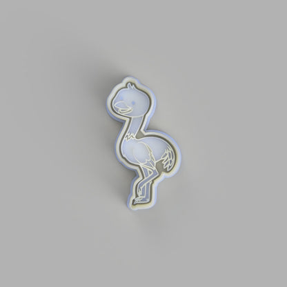 Ostrich Cookie Cutter and Embosser. - just-little-luxuries