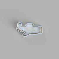 Toy Plane Cookie Cutter and Embosser. - just-little-luxuries