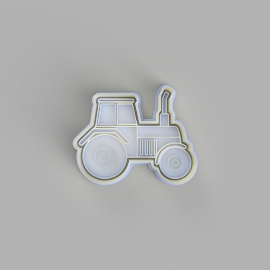Tractor Cookie Cutter and Embosser. - just-little-luxuries