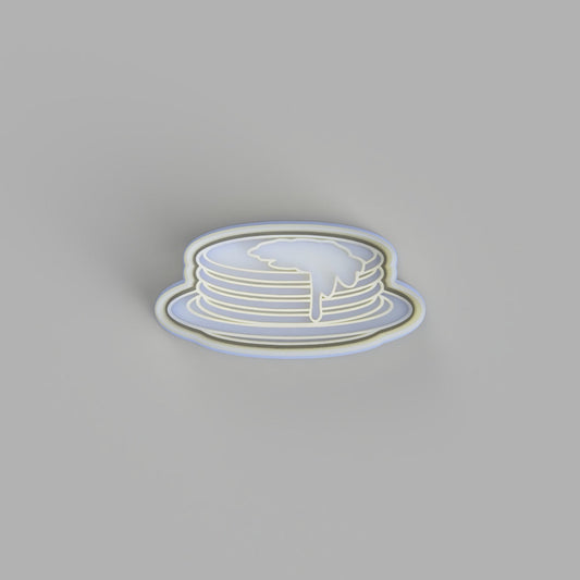Pancakes Cookie Cutter and Embosser. - just-little-luxuries