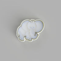 Cartoon Elephant (2) Cookie Cutter and Embosser. - just-little-luxuries