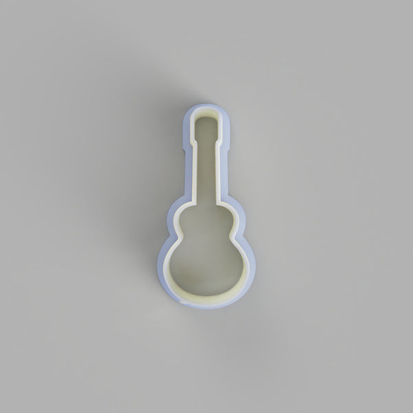 Guitar Silhouette Cookie Cutter and Embosser. - just-little-luxuries