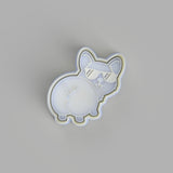 Corgi Butt Cookie Cutter and Embosser. - just-little-luxuries