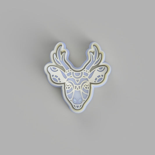 Boho - Deer Cookie Cutter and Embosser - just-little-luxuries