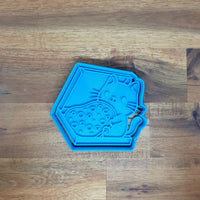 Cat in Pizza Box Cookie Cutter and Embosser. - just-little-luxuries