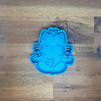 Yoga Cat Cookie Cutter and Embosser. - just-little-luxuries