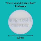 "I love you! & I ain't lion" Valentine's Day Set - just-little-luxuries