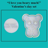 "I love you beary much" Valentine's Day Set - just-little-luxuries