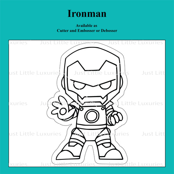 Ironman Super Hero Cookie Cutter