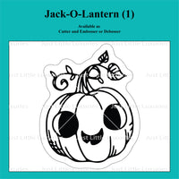 Halloween - Jack-O-Lantern (1) Cookie Cutter