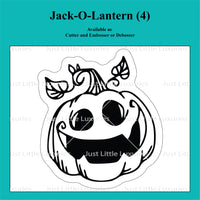 Halloween - Jack-O-Lantern (4) Cookie Cutter