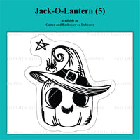 Halloween - Jack-O-Lantern (5) Cookie Cutter