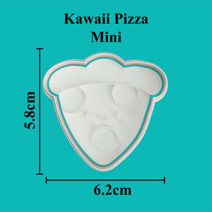 Kawaii Pizza Cookie Cutter and Embosser.