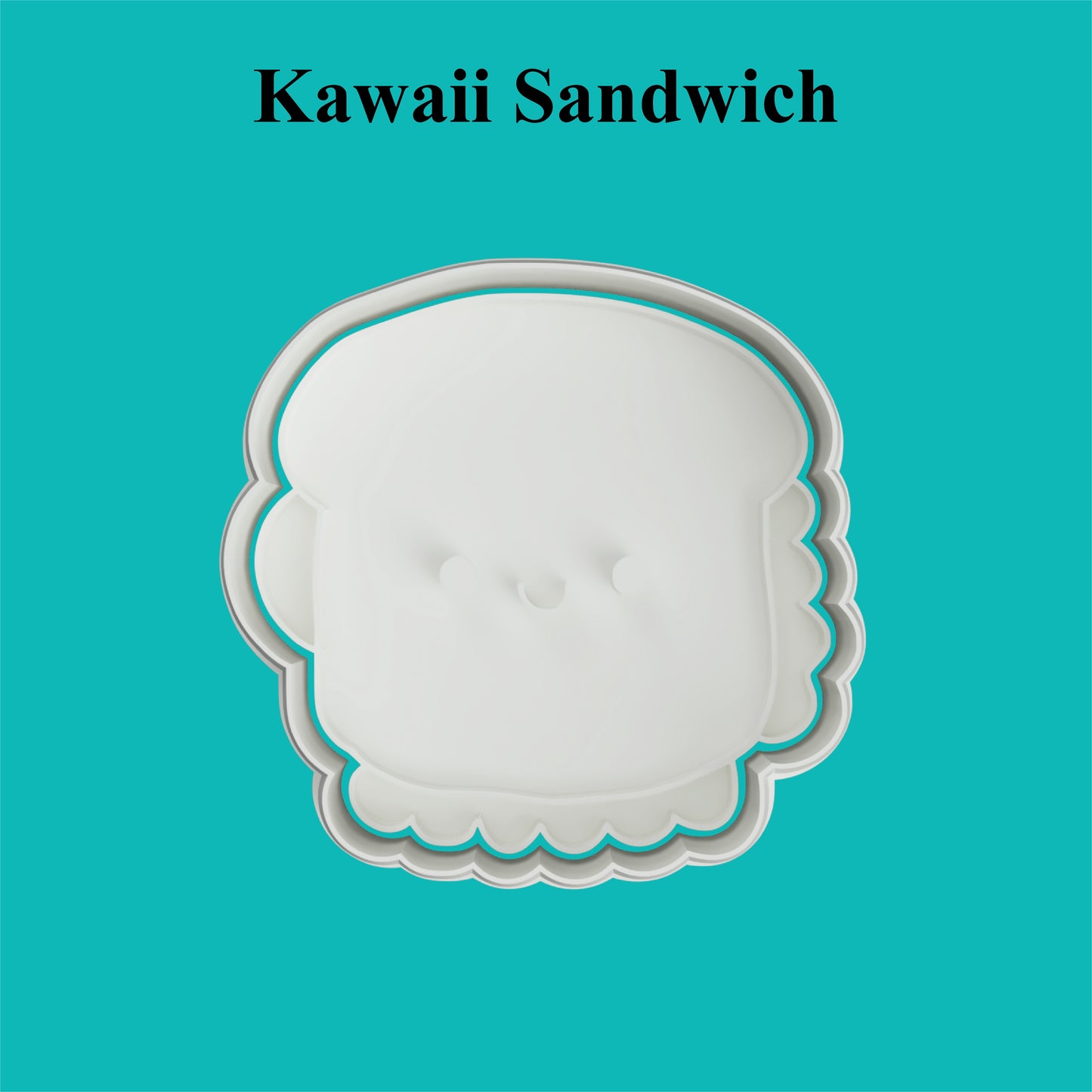 Kawaii Sandwich Cookie Cutter and Embosser.