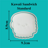 Kawaii Sandwich Cookie Cutter and Embosser.