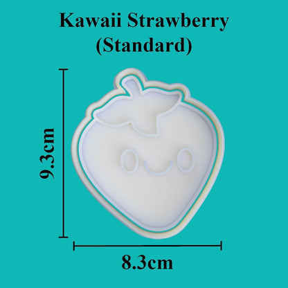 Kawaii Strawberry Cookie Cutter - just-little-luxuries