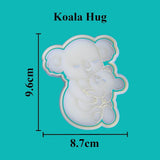 "My favourite place is inside your hug" Koala Cookie Cutter and Embosser Set