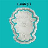 Lamb (1) Cookie Cutter and Embosser.