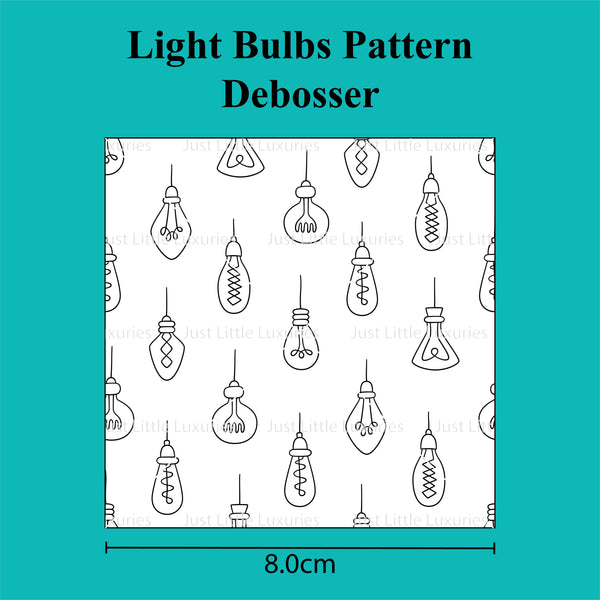 Light Bulbs Pattern - Debosser