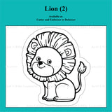 Lion (2) Cookie Cutter