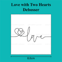 Love with two hearts Debosser
